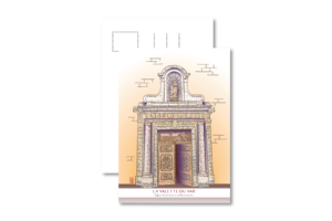 carte-postale-porte-latine-la-valette-du-var-celine-a-illustrations